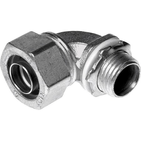 Raco Connectors Connector, 1 in, Steel/Malleable Iron 3424-8